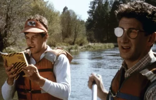 Tim Matheson and Sandy Helberg in Up the Creek (Photo: Kino)
