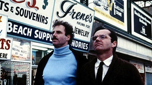 Bruce Dern and Jack Nicholson in The King of Marvin Gardens