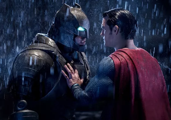 Ben Affleck and Henry Cavill in Batman v Superman: Dawn of Justice (Photo: Warner Bros.)