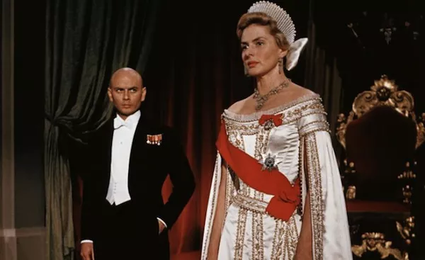 Yul Brynner and Ingrid Bergman in Anastasia (Photo: Twilight Time)