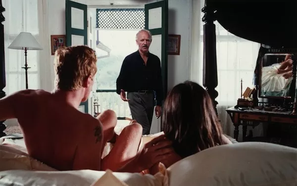 Gene Hackman (center), Rutger Hauer and Theresa Russell in Eureka (Photo: Twilight Time)