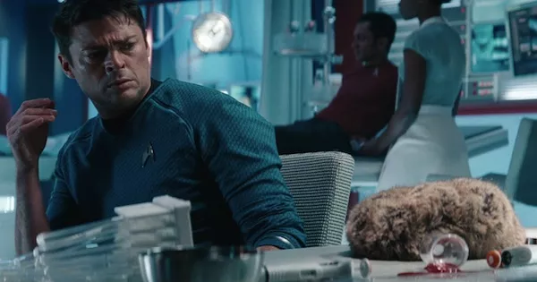 Karl Urban in Star Trek Into Darkness (Photo: Paramount)