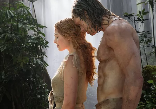 Margot Robbie and Alexander Skarsgård in The Legend of Tarzan (Photo: Warner Bros.)