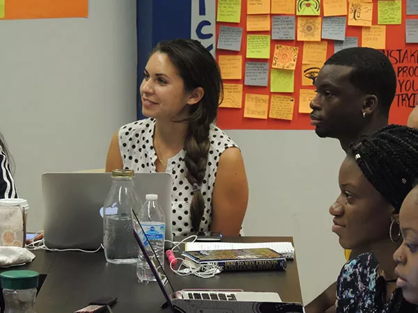 Kayla Romero is one of three women leading the SERAN fellowship. (Photo by Ryan Pitkin)