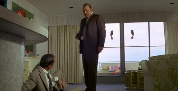 Frank Sinatra and Dan Blocker in Lady in Cement (Photo: Twilight Time)