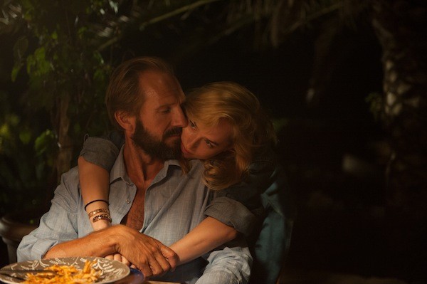 Ralph Fiennes and Dakota Johnson in A Bigger Splash (Photo: Fox)