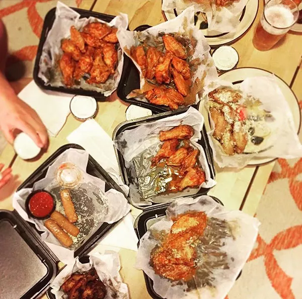 The Wing King sampler. (Photo by Chrissie Nelson)