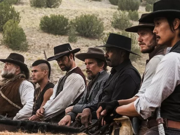 The Magnificent Seven ride. (Photo: MGM & Columbia)