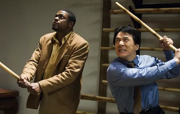 Chris Tucker and Jackie Chan in Rush Hour 3 (Photo: Warner)