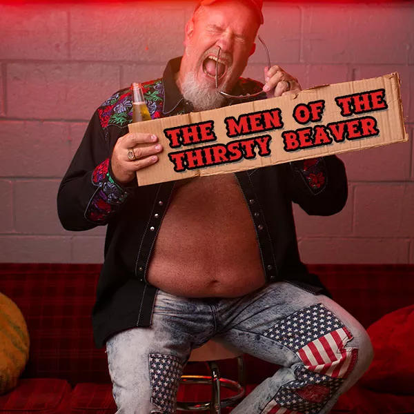 Terry Roberts, aka Mr. October, poses for the calendar's photo shoot. - CHRIS EDWARDS