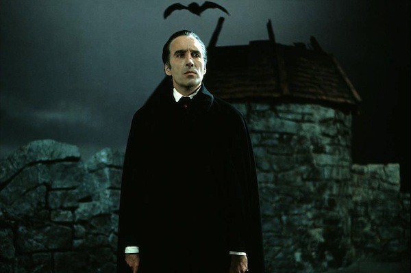 Christopher Lee’s Dracula, one of the subjects of discussion in The Trail of Dracula (Photo: InterVision)