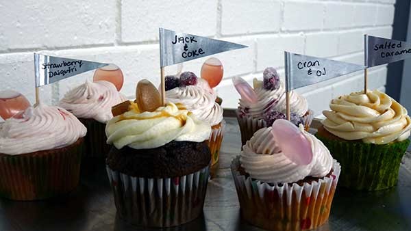 Inject before eating: liquid-infused cupcakes at SCORE.