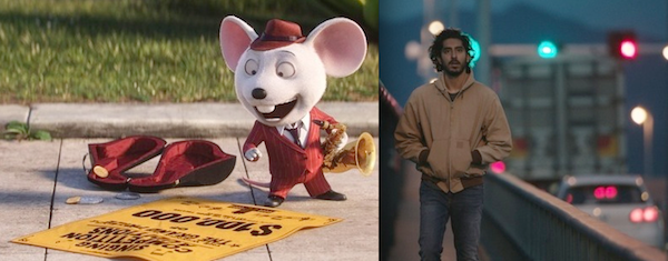 Sing and Dev Patel in Lion (Photos: Sing: Universal; Lion: Weinstein Co.)
