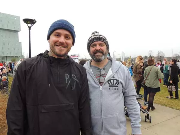 Joey Hewell (left) and Scott Lindsley. - RYAN PITKIN
