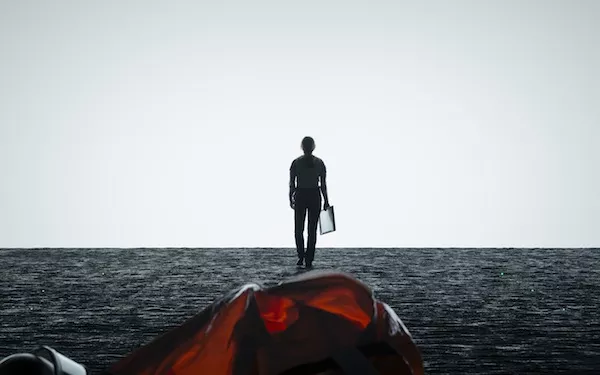 Lonely at the top: Arrival earned eight Oscar nominations, but star Amy Adams was inexplicably overlooked (Photo: Paramount)