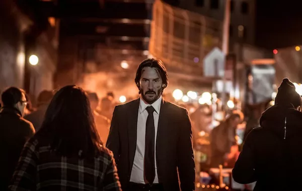 Keanu Reeves in John Wick: Chapter Two (Photo: Lionsgate)