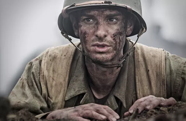 Andrew Garfield in Hacksaw Ridge (Photo: Summit)