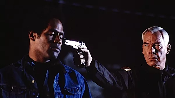 O.J. Simpson and Lee Marvin in The Klansman (Photo: Olive & Paramount)