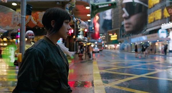 Scarlett Johansson in Ghost in the Shell (Photo: Paramount)