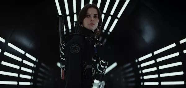 Felicity Jones in Rogue One: A Star Wars Story (Photo: LucasFilm & Disney)