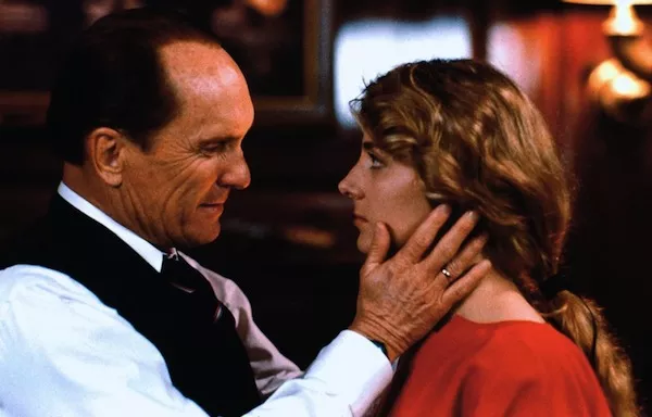 Robert Duvall and Natasha Richardson in The Handmaid’s Tale (Photo: Shout! Factory & MGM)