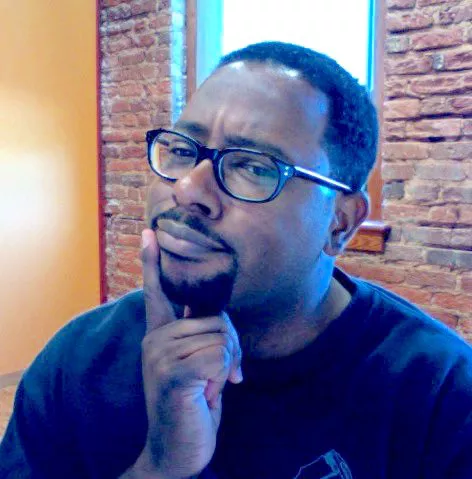 Carlton contemplating color in the CL Charlotte office in 2010.