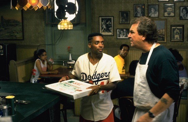 Spike Lee and Danny Aiello in Do the Right Thing (Photo: Universal)
