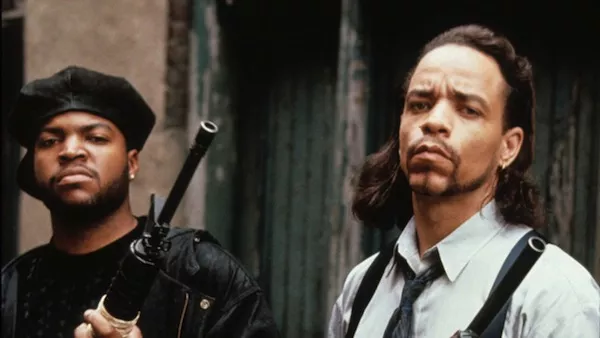 Ice Cube and Ice-T in Trespass (Photo: Shout! Factory)