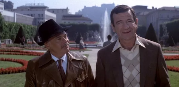Herbert Lom and Walter Matthau in Hopscotch (Photo: Criterion)