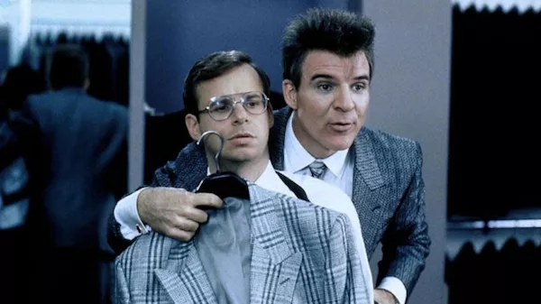 Rick Moranis and Steve Martin in My Blue Heaven (Photo: Warner)