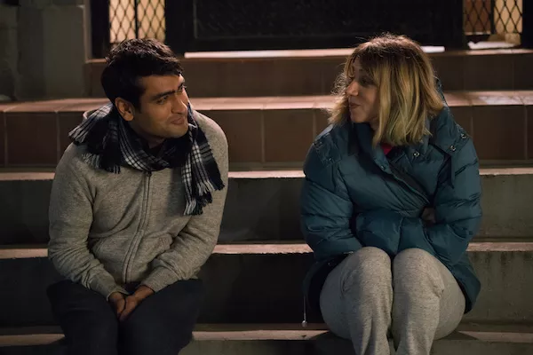 Kumail Nanjiani and Zoe Kazan in The Big Sick (Photo: Lionsgate)