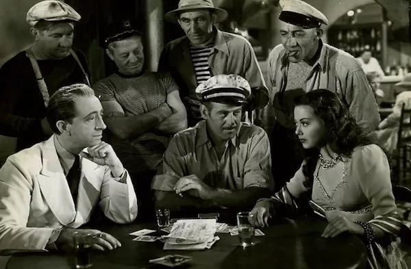 John Abbott (far left) in The Vampire’s Ghost (Photo: Olive Films & Paramount)