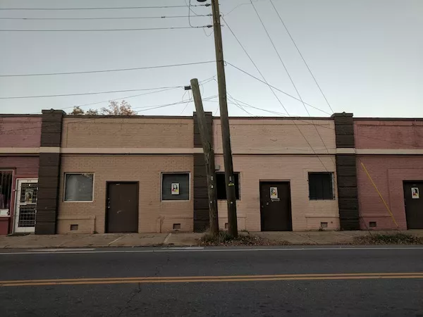 Abandoned storefronts in the 5 Points area will be put in use during 5 Points Better Block. (Photo by Ryan Pitkin)