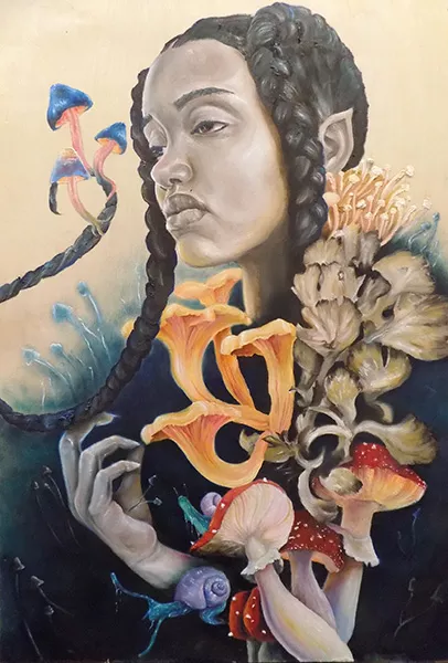 "Mushroom Nymph," by Sloane Siobhan