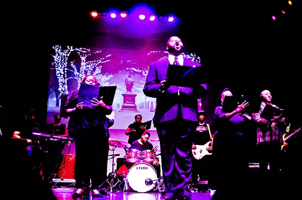 The "Soulful Noel" chorus, 2016. (Gena J. Photography)