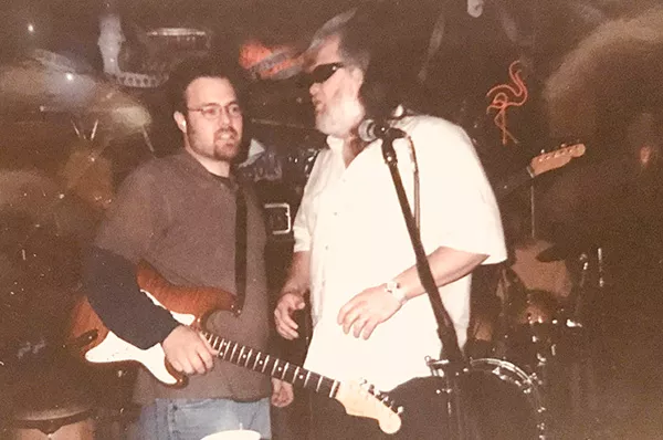 Daniel and one-time Allman Brothers Band member Johnny Neel.