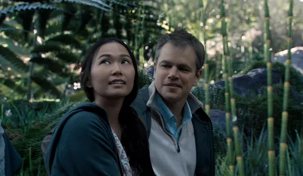 Hong Chau and Matt Damon in Downsizing (Photo: Paramount)