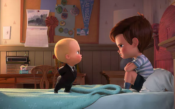 The worst nomination? The Boss Baby for Best Animated Feature (Photo: Fox)