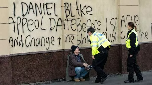 Dave Johns (left) in I, Daniel Blake (Photo: Criterion)