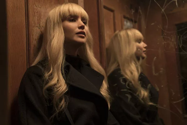 Jennifer Lawrence in Red Sparrow (Photo: Fox)