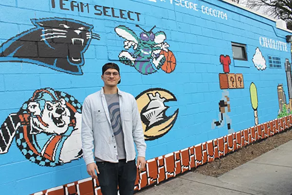 Samir Hamid outside of F4mily Matters. (Photos by Alexandria Sands)