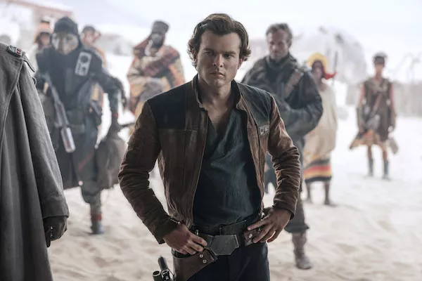 Alden Ehrenreich in Solo: A Star Wars Story (Photo: Lucasfilm & Disney)