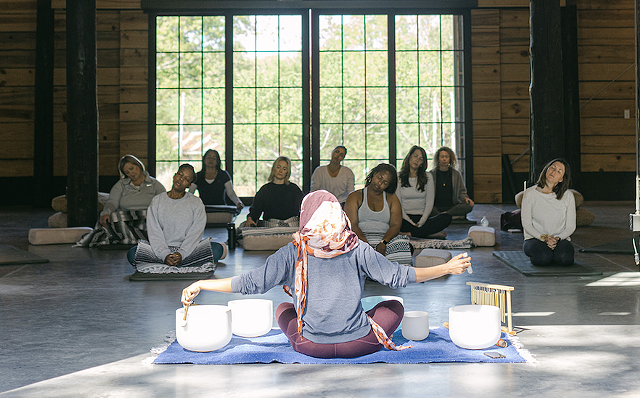 Slow Flow Yoga & Sound Bath - Vimarsana News