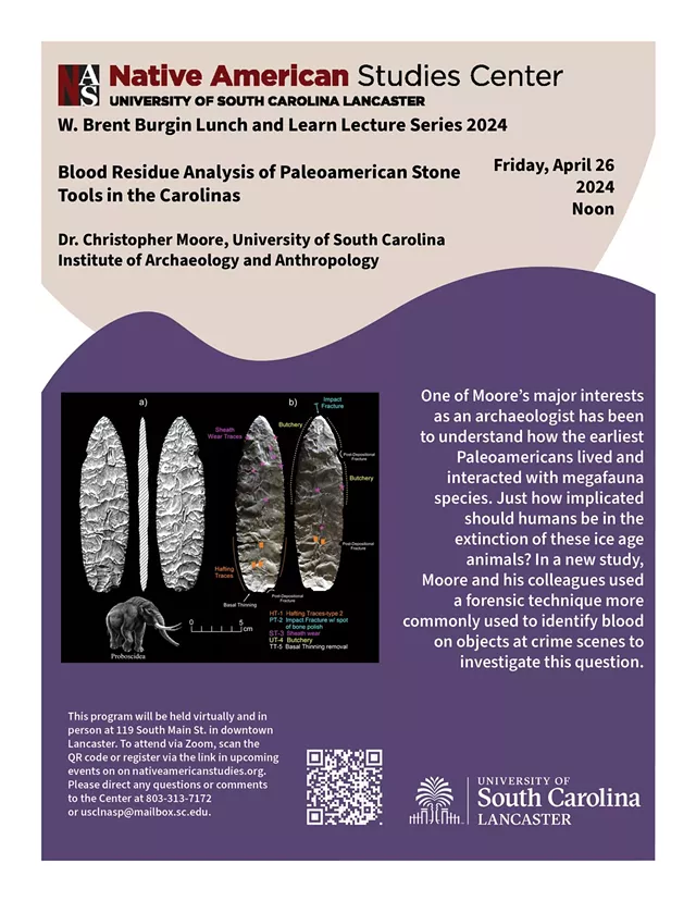 "Blood Residue Analysis of Paleoamerican Stone Tools in the Carolinas" - Vimarsana News