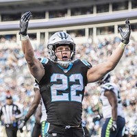 The Charlotte Hornets like what they see in Panthers running back, Christian McCaffrey