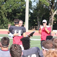 Surprise Celebration Honored Davidson College Football Player George Hatalowich for Leadership and Service