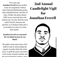 Lunch Break (9/14/16): Vigil planned on 3rd anniversary of Jonathan Ferrell's death; bus window shot out with kids aboard