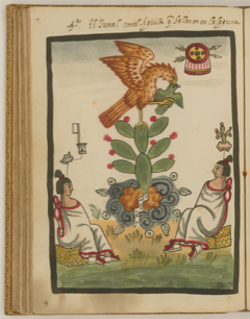Image from Tovar Codex, ca 1585 - Uploaded by lowrimoa