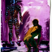 UNTITLED (STUDY FOR JAMAICA KINCAID) by Eric 
    Fischl