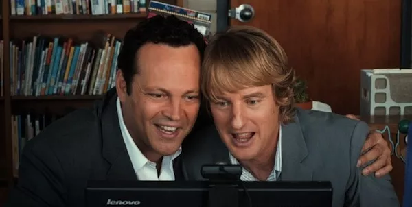 Vince Vaughn and Owen Wilson in The Internship (Photo: Fox)